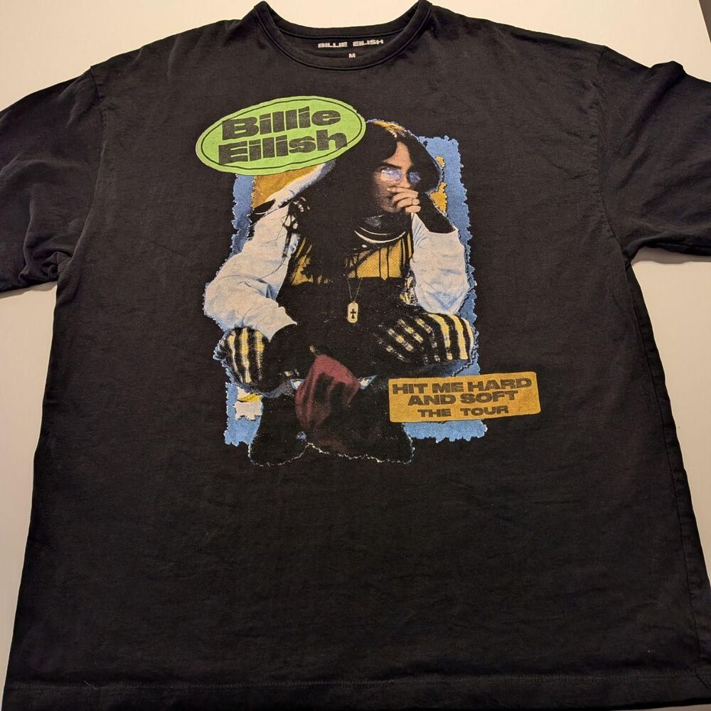 Billie Eilish Women's Black T-shirt